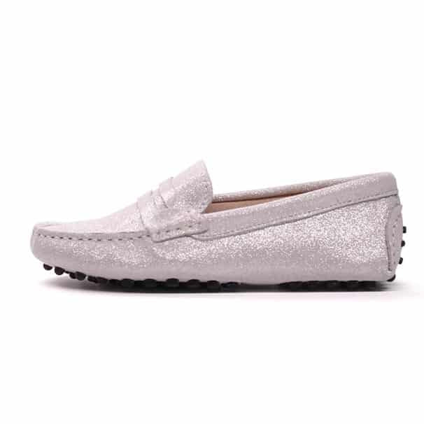 Glitter loafers lente zomer voor dames