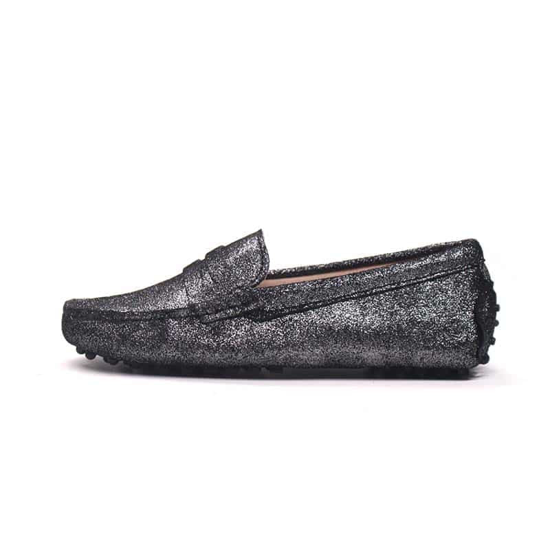 Glitter loafers lente zomer voor dames