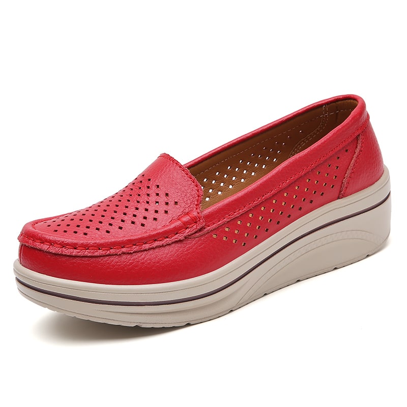 Zachte ademende loafers voor dames