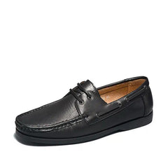 Bootschoenen mocassins met origineel design voor heren, Zwart