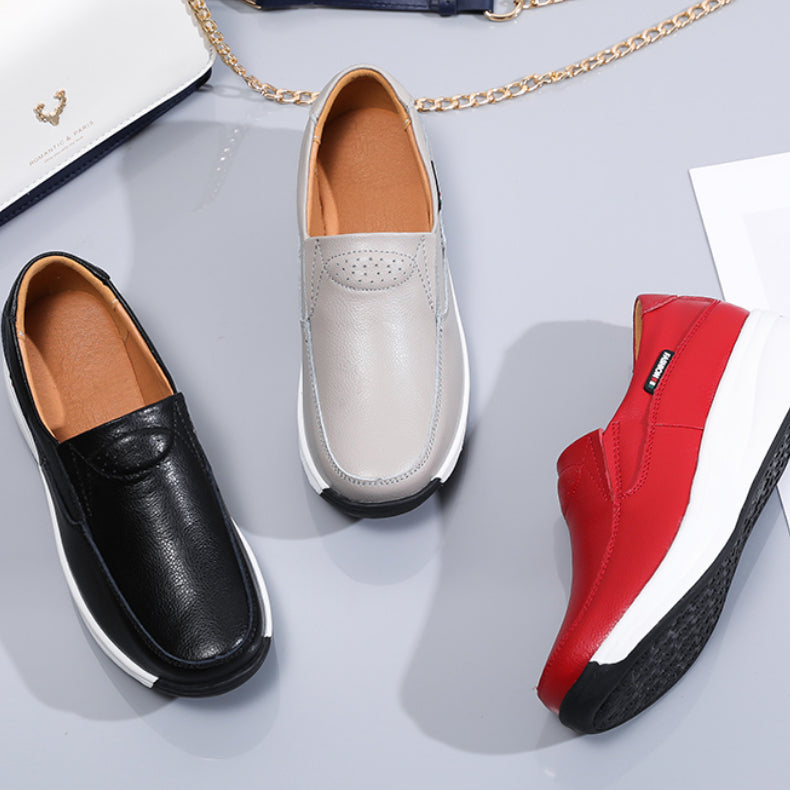 Orthopedische loafers met sleehak voor dames