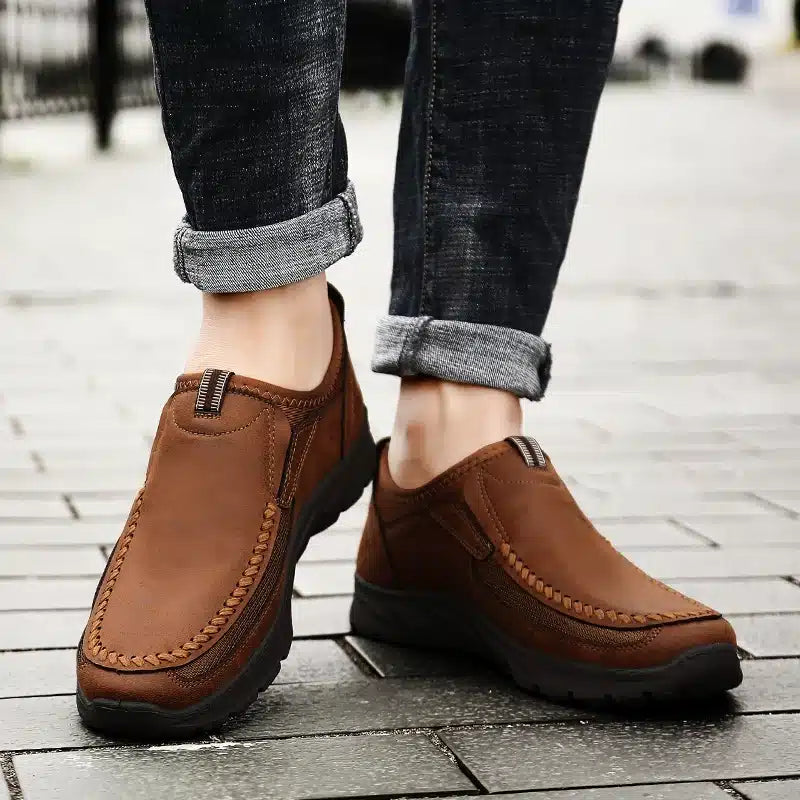 Orthopedische en casual mocassins voor heren