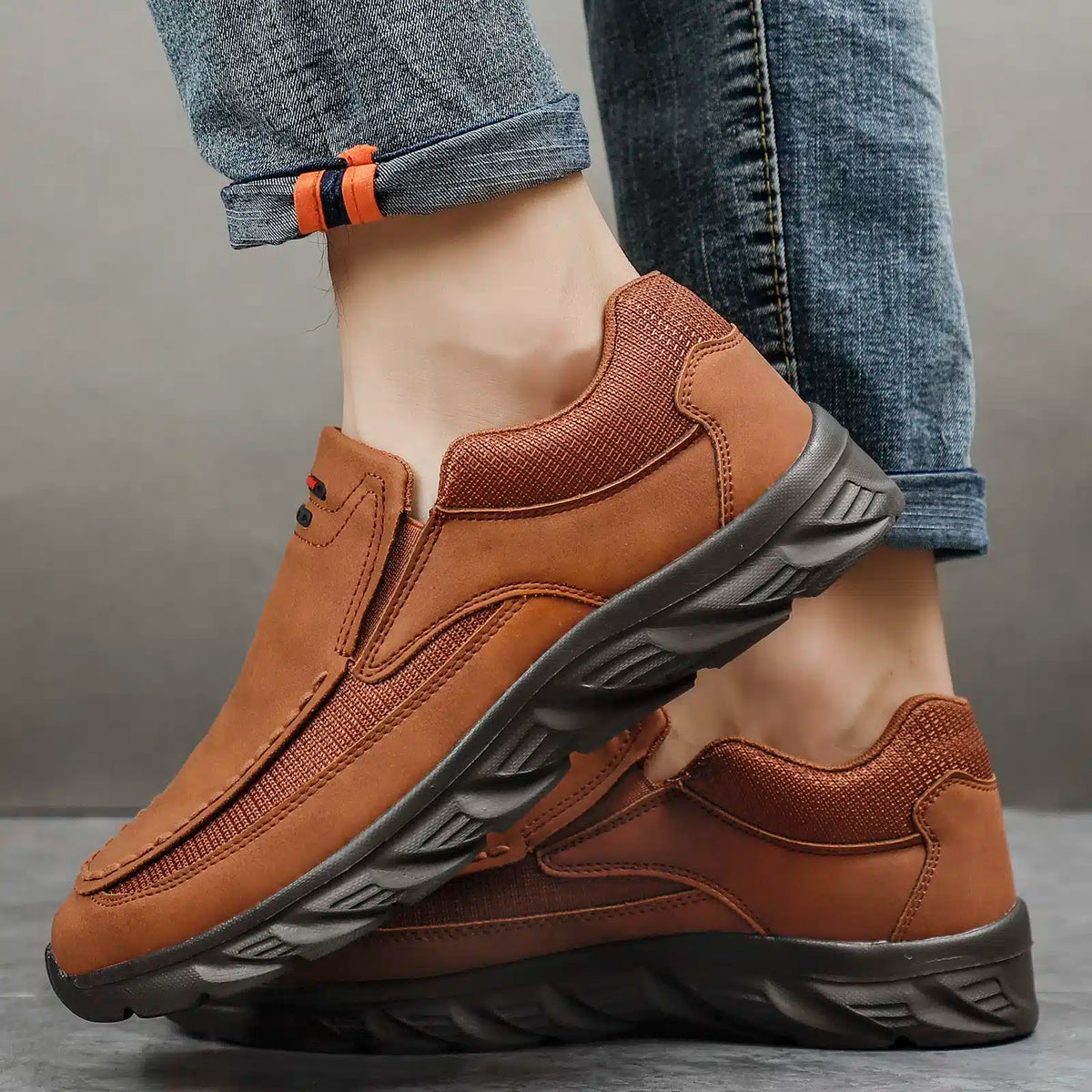 Orthopedische en casual mocassins voor heren