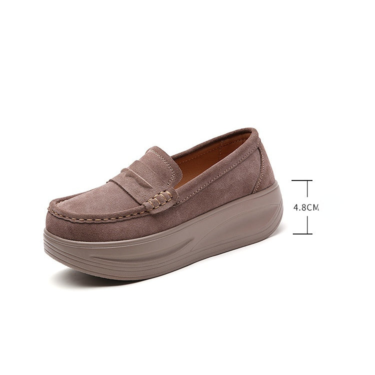 Orthopedische schoenen met riem en dikke zool