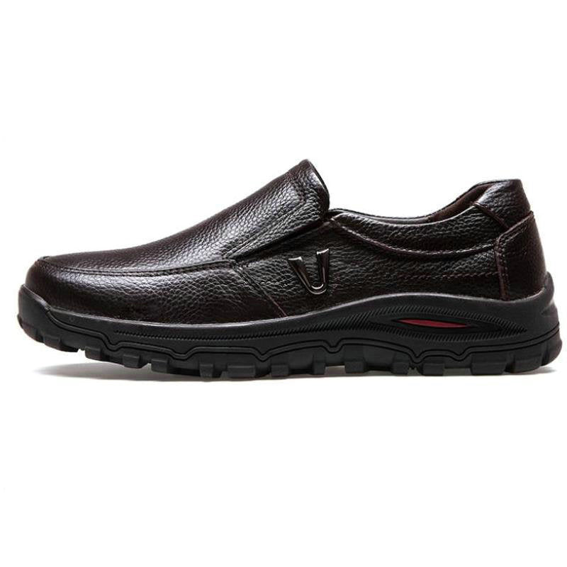 Orthopedische loafers van leer voor heren