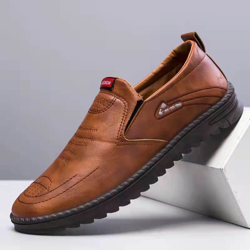 Orthopedische loafers met dikke zool voor heren
