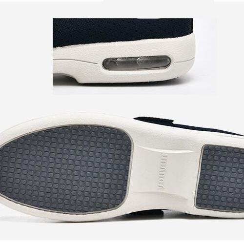 Soepele orthopedische mocassins met brede opening voor heren