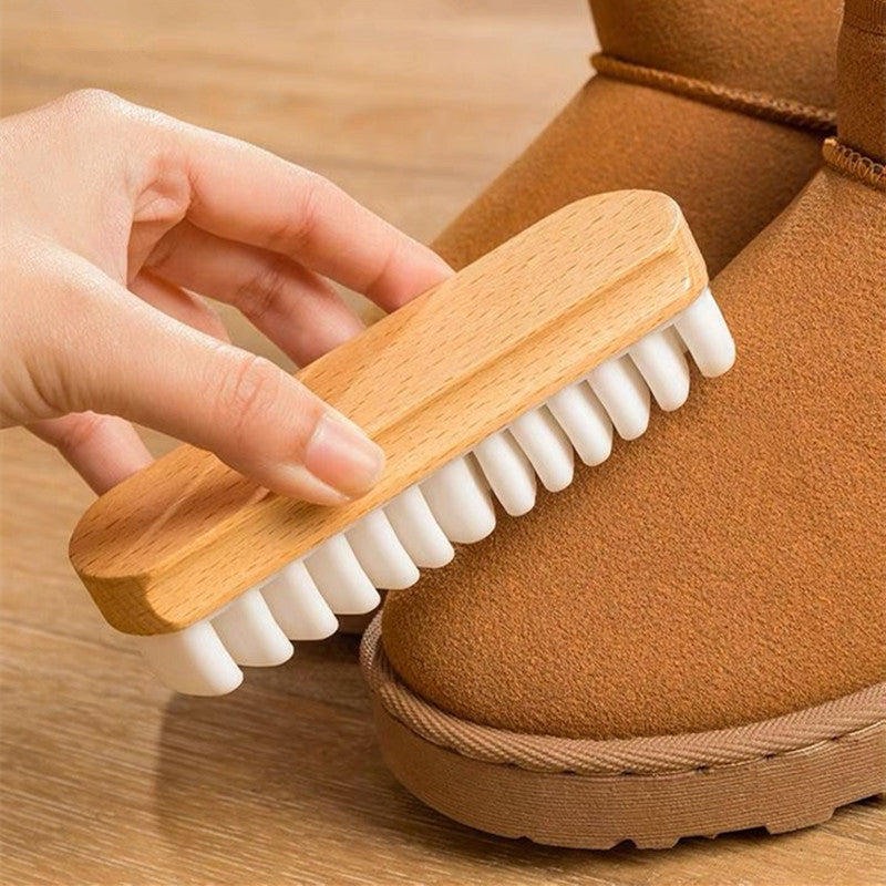 Reinigingsborstel voor suède schoenen