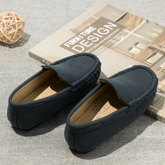 Lente- en zomermocassins voor jongens, Blauw