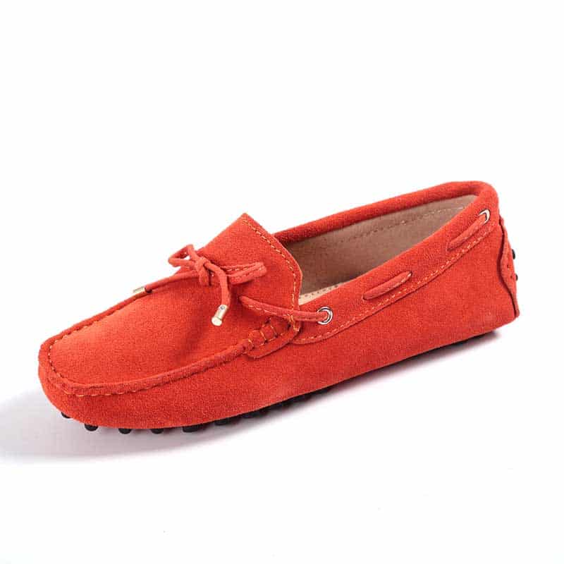 Zachte suède mocassins voor dames