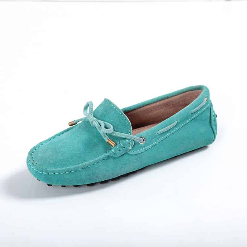 Zachte suède mocassins voor dames