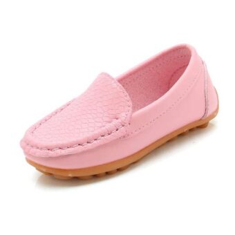 Slip-on loafer van zacht synthetisch leer