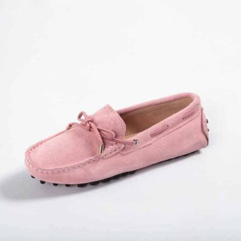 Zachte suède loafers voor dames