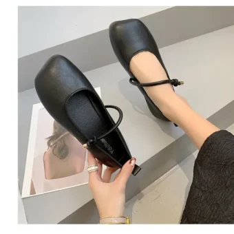 Zachte en comfortabele Mary Jane ballerina's voor vrouwen